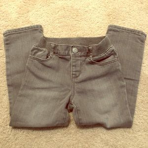 Gap baby girls 4 t cotton lined skinny jeans